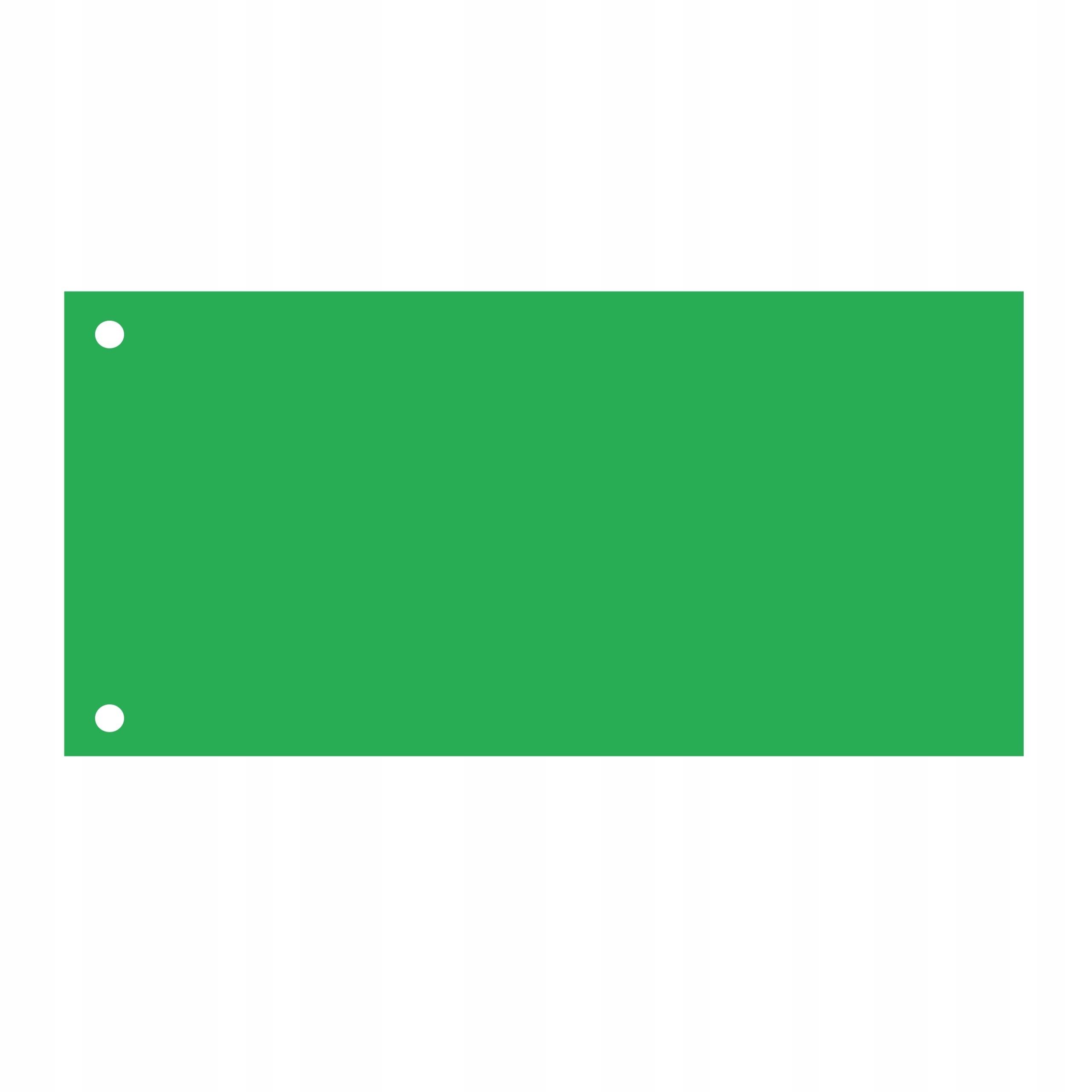 

Przekładki do segregatora 1/3 A4 zielone 100 sztuk