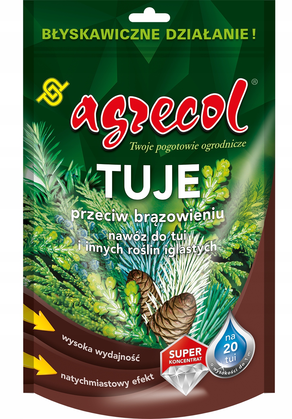 

Nawóz przeciw brązowieniu igieł Agrecol 350g