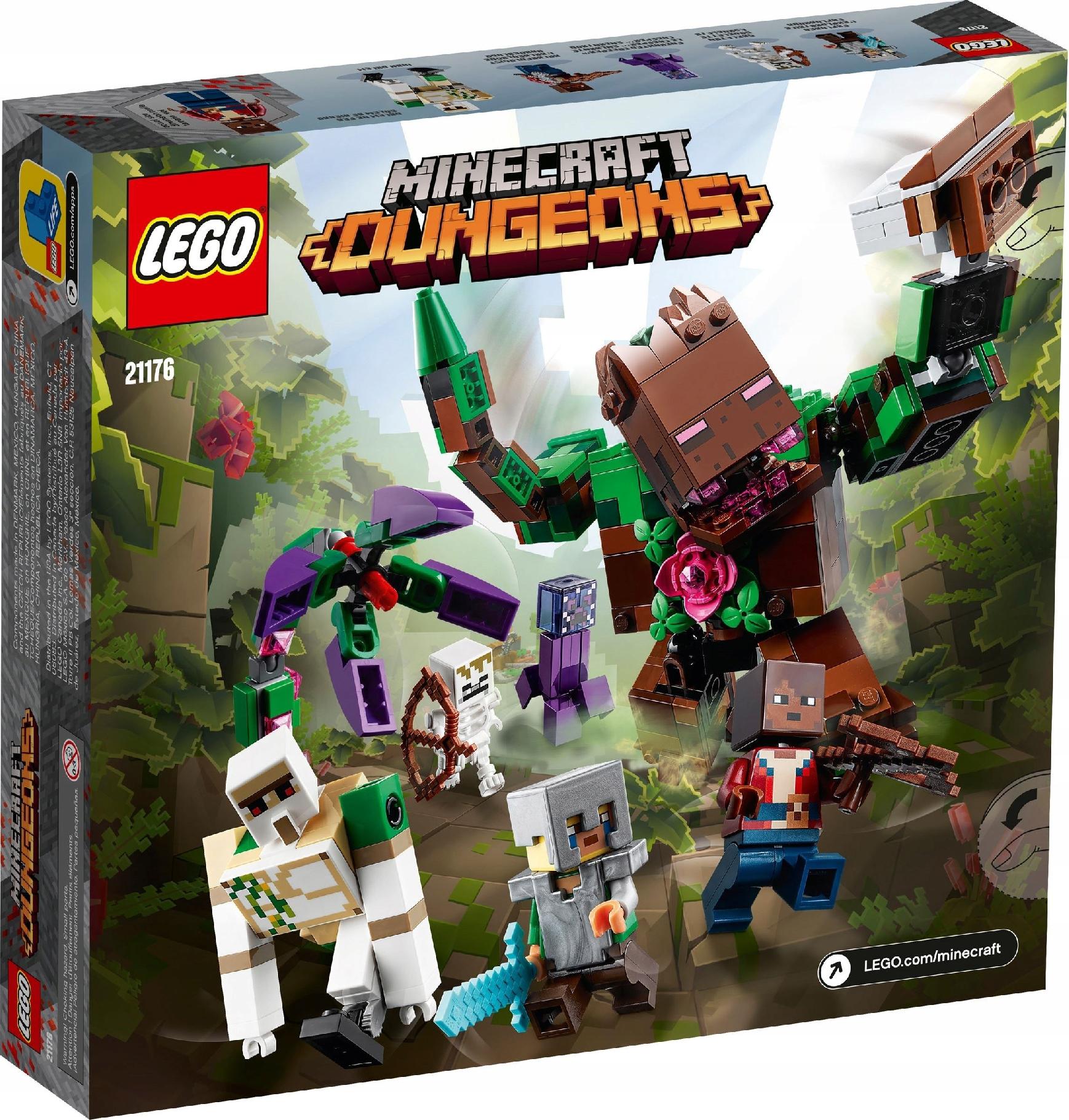 Lego Minecraft 21176 POSTRACH DŻUNGLII CREEPER Numer produktu 21176