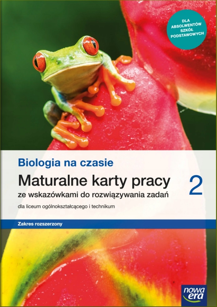 BIOLOGIA NA CZASIE 2 LO KARTY PRACY ZAKRES ROZSZERZONY NOWA ERA