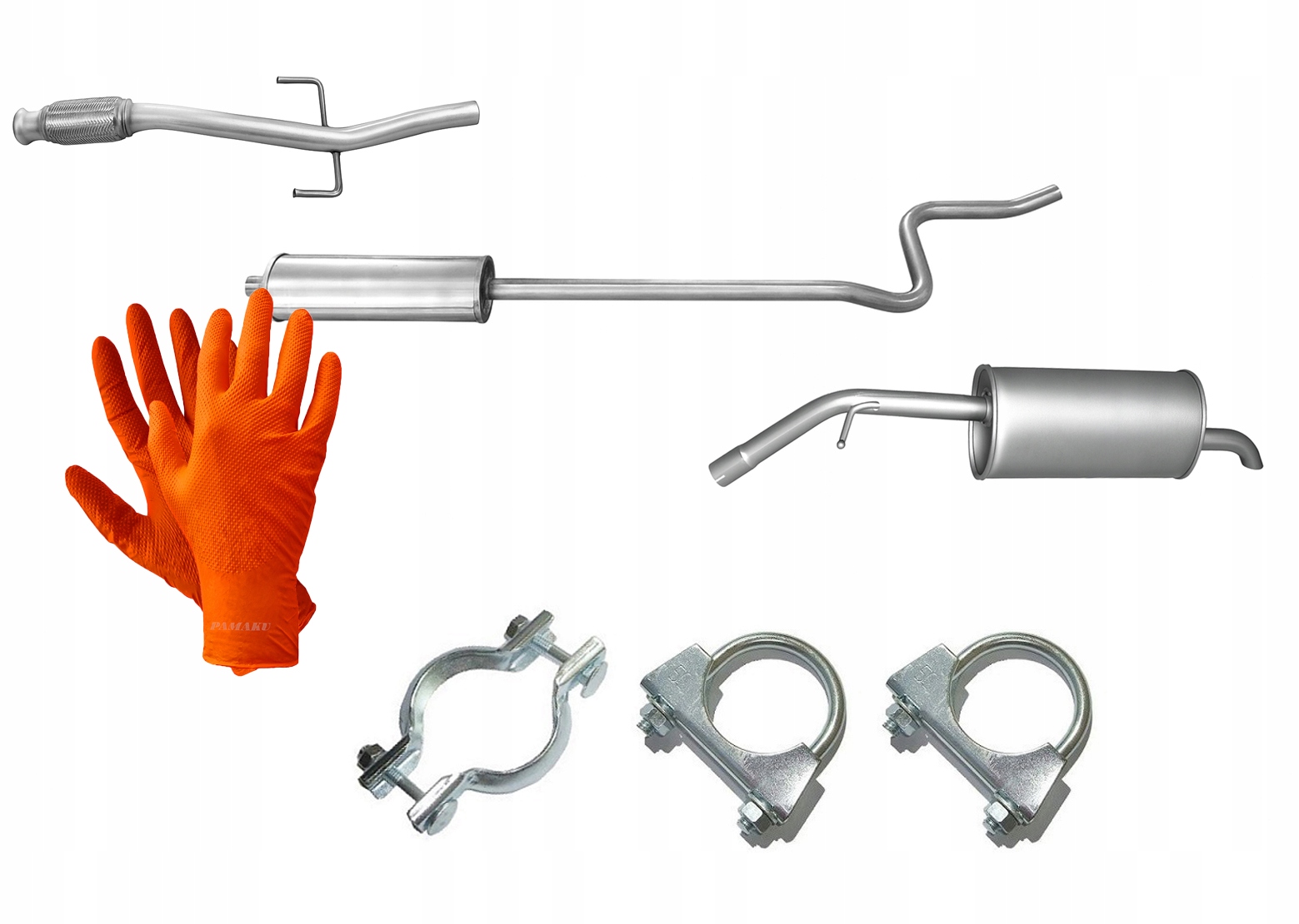 Peugeot 2008 1.2 VTi 60 kW (od roku 2013) Výfukový Systém Tlumiče Trubka