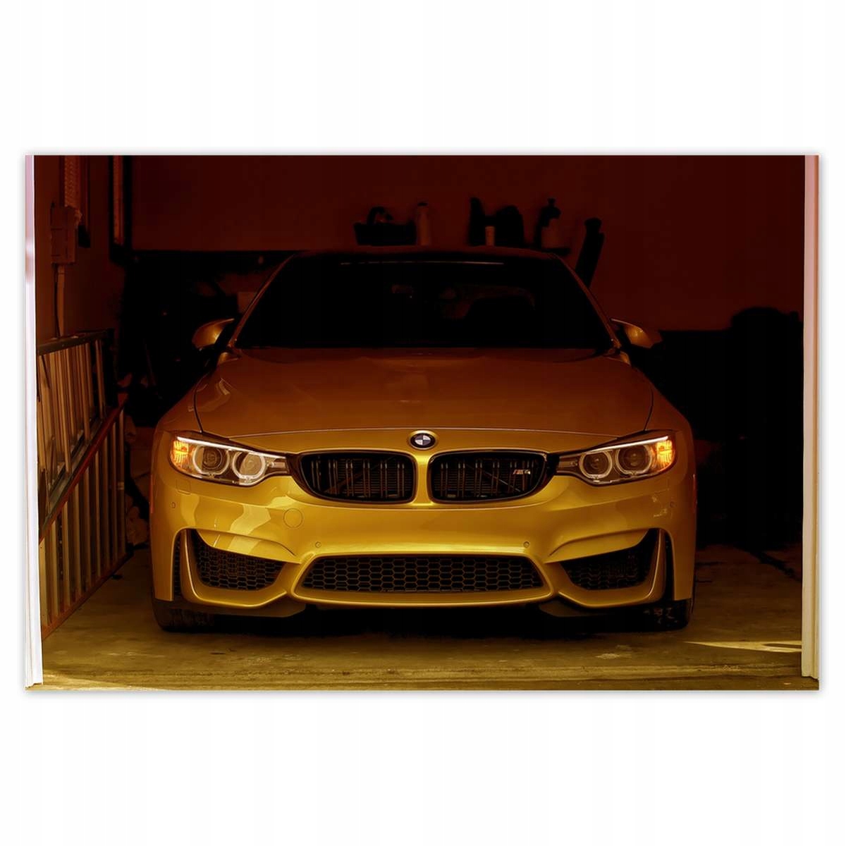 Plakáty 200x135 Zlaté Bmw Sportovní