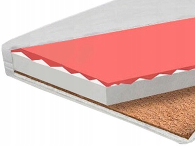 

Strefowy Materac do łóżka 140x70x11cm Kokos Stref