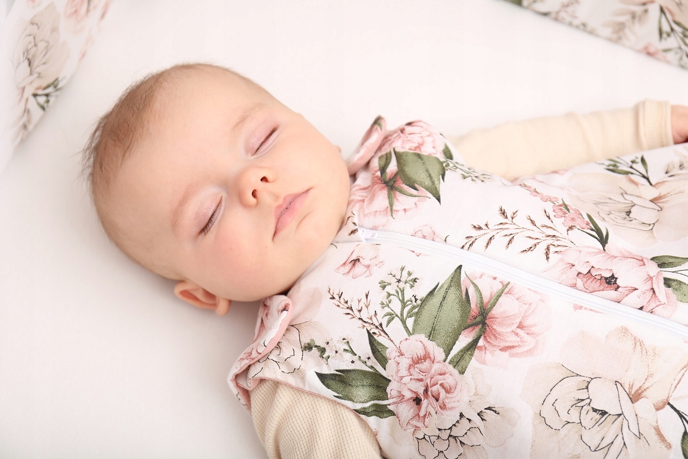 ŚPIWOREK NIEMOWLĘCY DO SPANIA DREAM BAWEŁNA 100% REGULOWANY BABYMAM Długość 71 cm