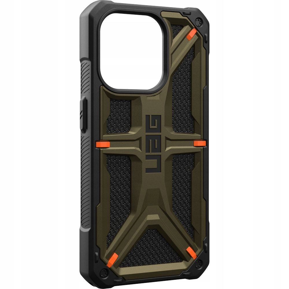 Uag Monarch ochranné puzdro kryt pre iPhone 15 Pro (kevlar element green)