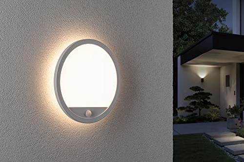 Lampa Panel LED Z Czujnikiem Ruchu Biała Zewnętrzna 3000K IP44 PAULMANN — miniatura 4