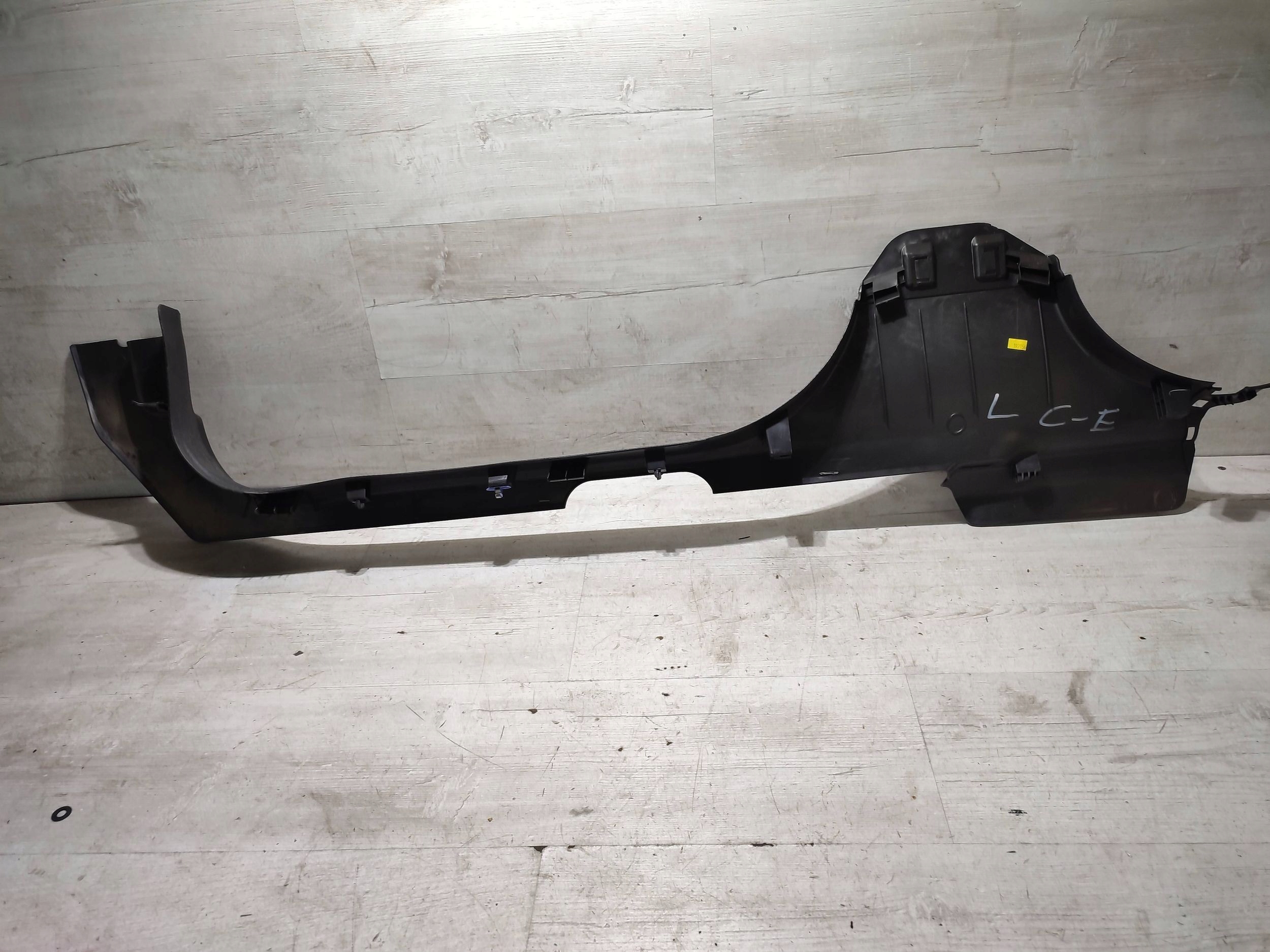 Opel Corsa E 2018 left side moulding threshold side