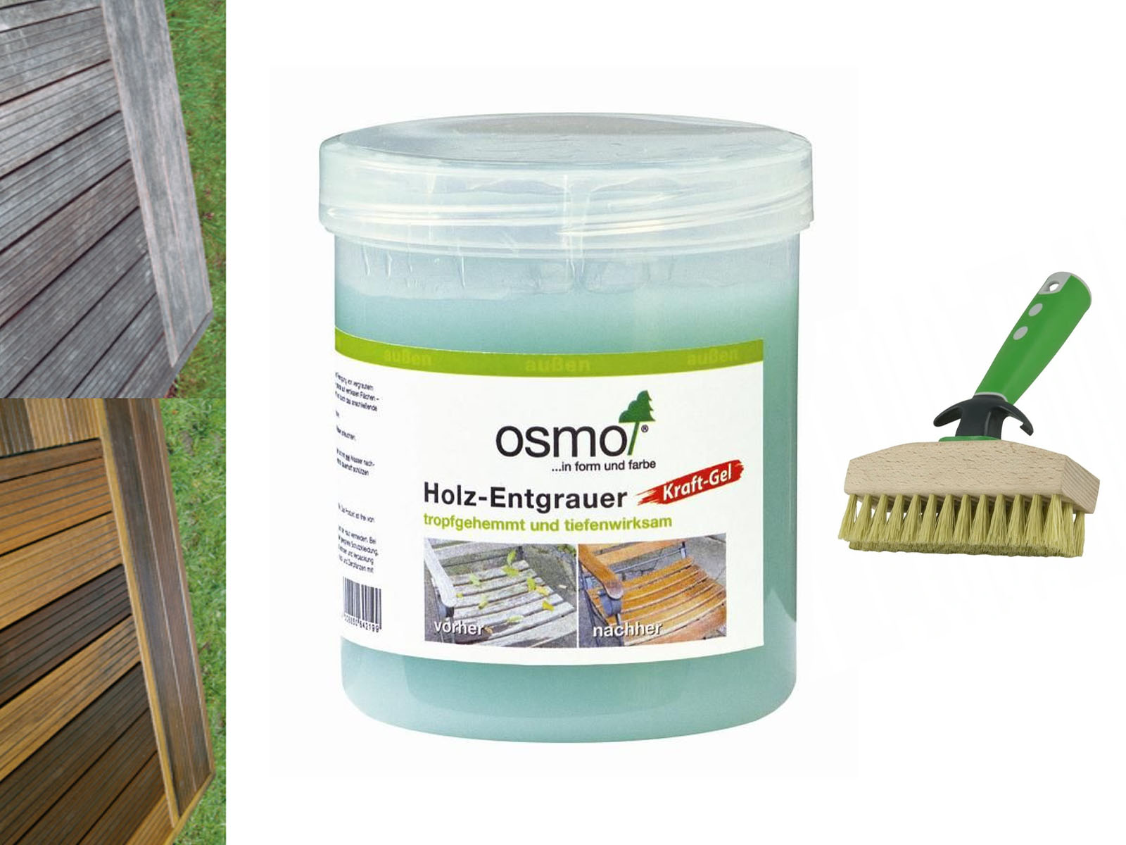 Osmo Gél na odstraňovanie šedej farby dreva 6609 2,5L