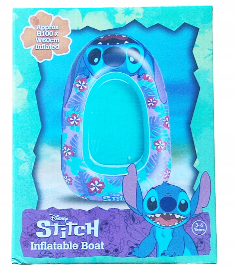 PONTON ŁÓDKA MATERAC BASEN DZIECI LILO I STITCH