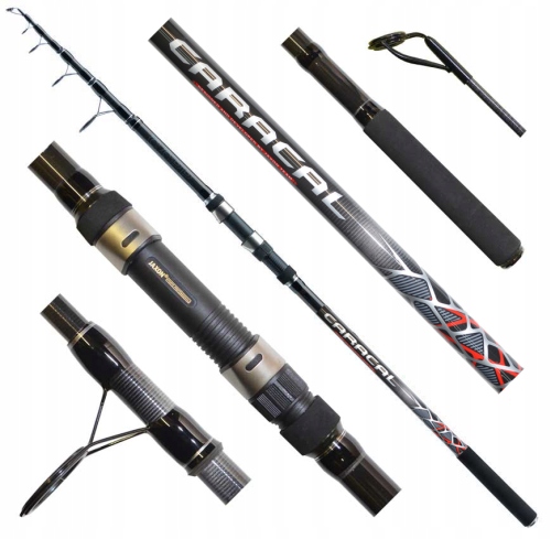 Prut Jaxon Caracal Tele Carp Max 390 cm 3,5 lbs druhý zdarma