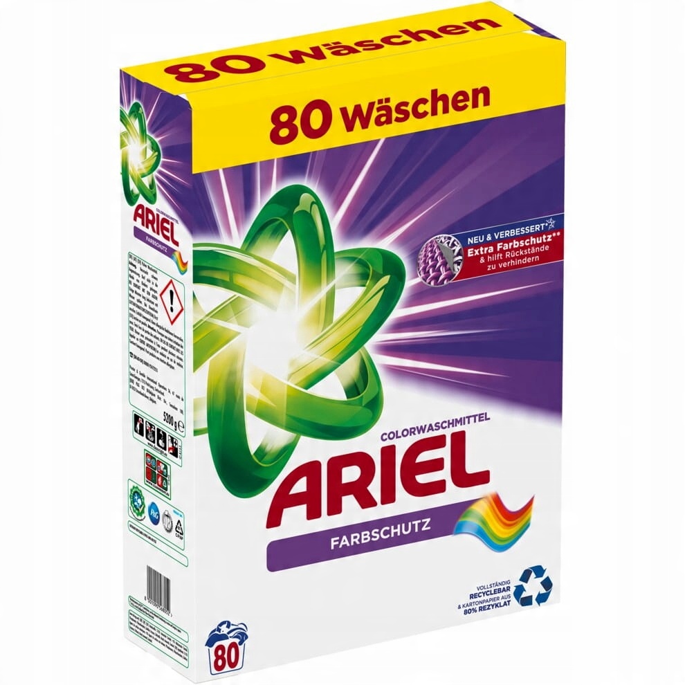 

Ariel proszek do prania koloru 80 prań 5,2 kg