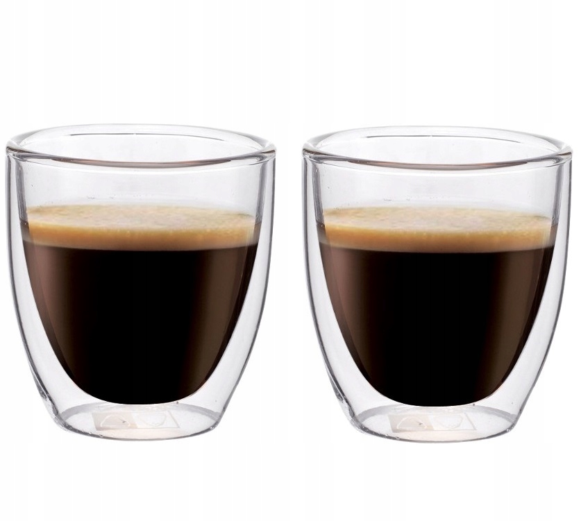 

Szklanki Termiczne Kawy Espresso Herbaty Kubki x 2