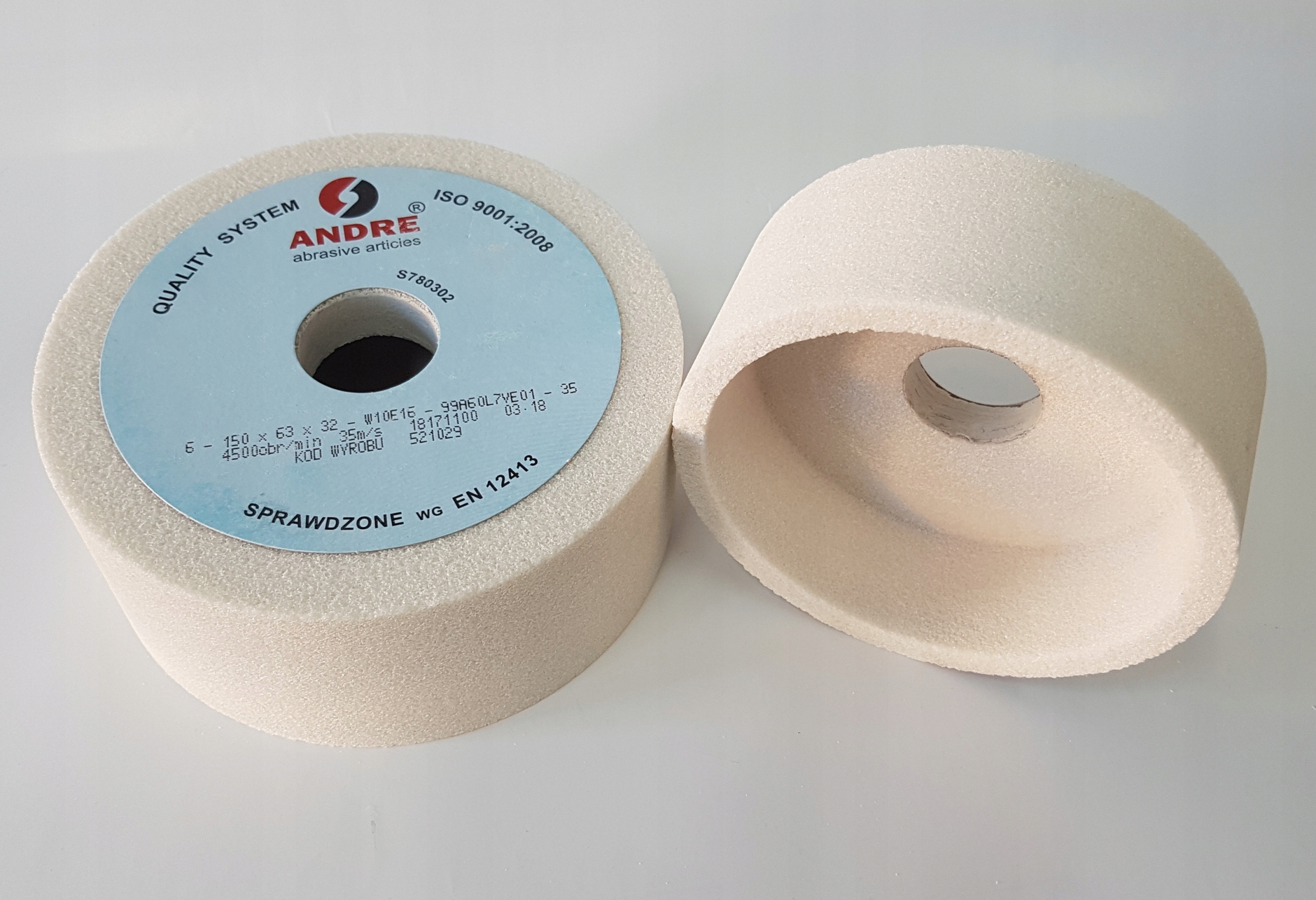 

Ściernica do frezów i noży 6 125x50x32 99A Andre