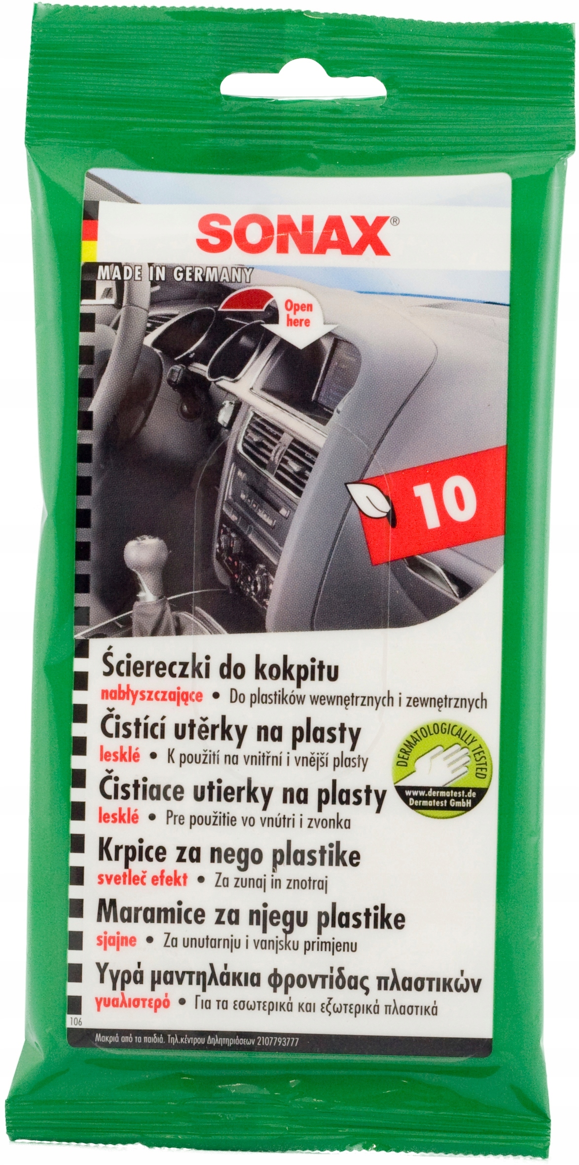 

Sonax Ściereczki Do Kokpitu 10 szt. 04151000