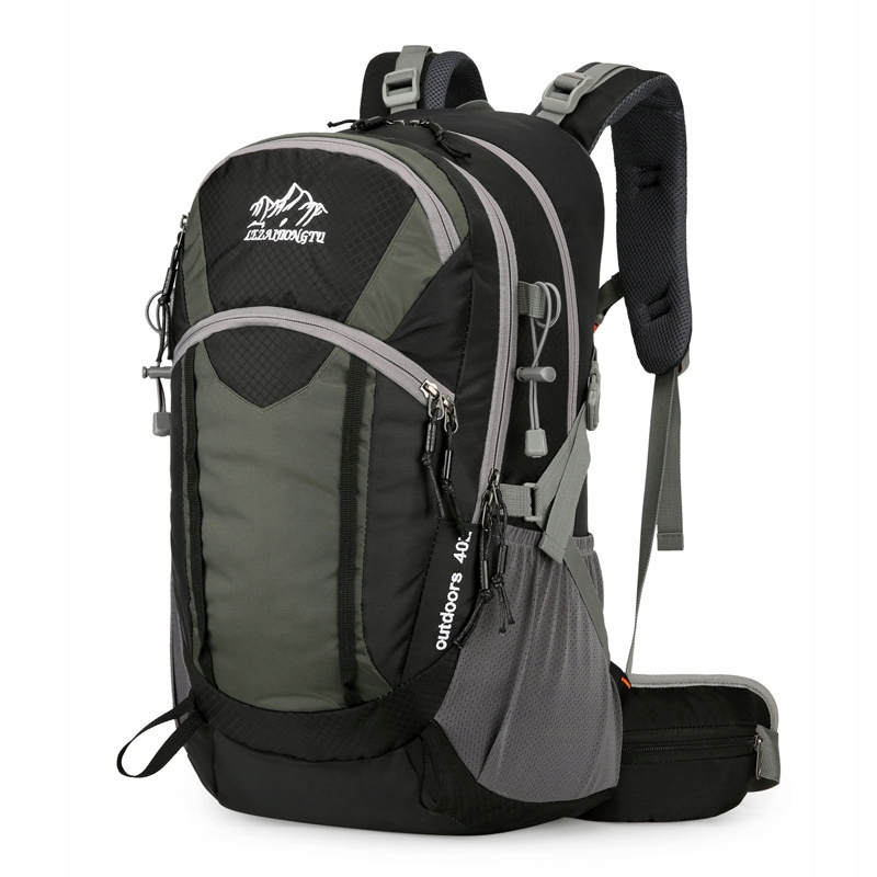 Plecak turystyczny trekkingowy w góry solidny ze stelażem i pokrowcem