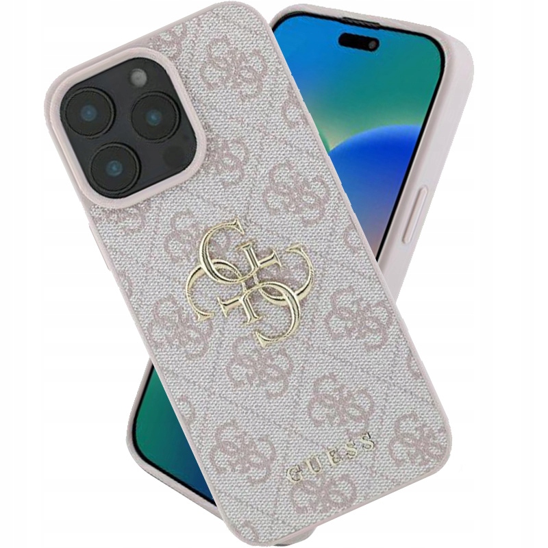 Elegantní pouzdro na telefon Guess pro iPhone 16 Pro, silné obal, pouzdro