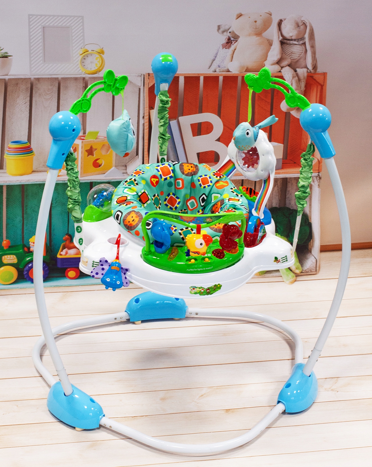 SKOCZEK KOJEC EDUKACYJNY INTERAKTYWNY PANEL JUMPER DLA DZIECKA OBROTOWY Rodzaj skoczki