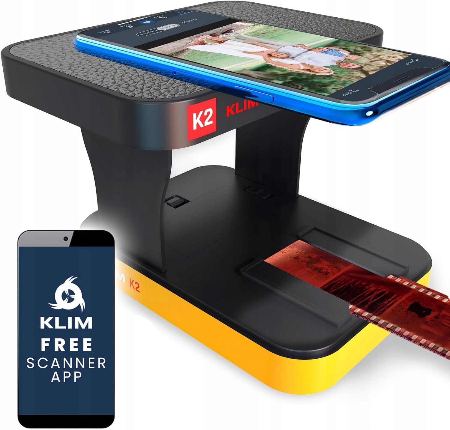 Klim Mobilní skener fólií K2 35 mm kladný a záporný skener