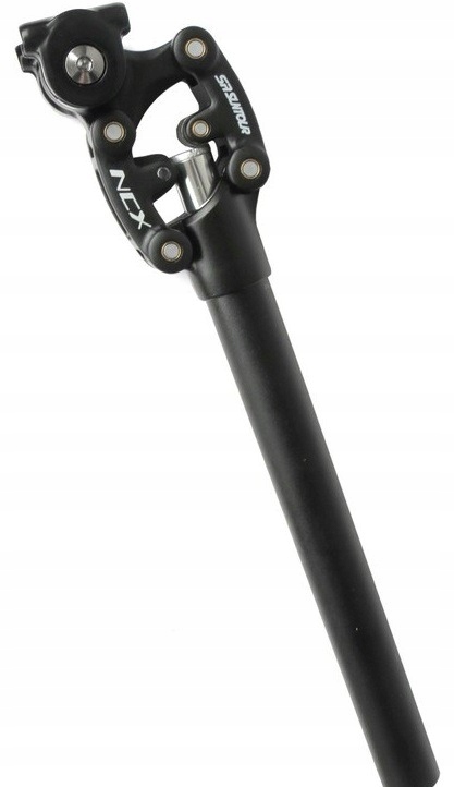 Sztyca amortyzowana wspornik siodła Suntour SP17 Ncx 30.9mm 350mm czarna