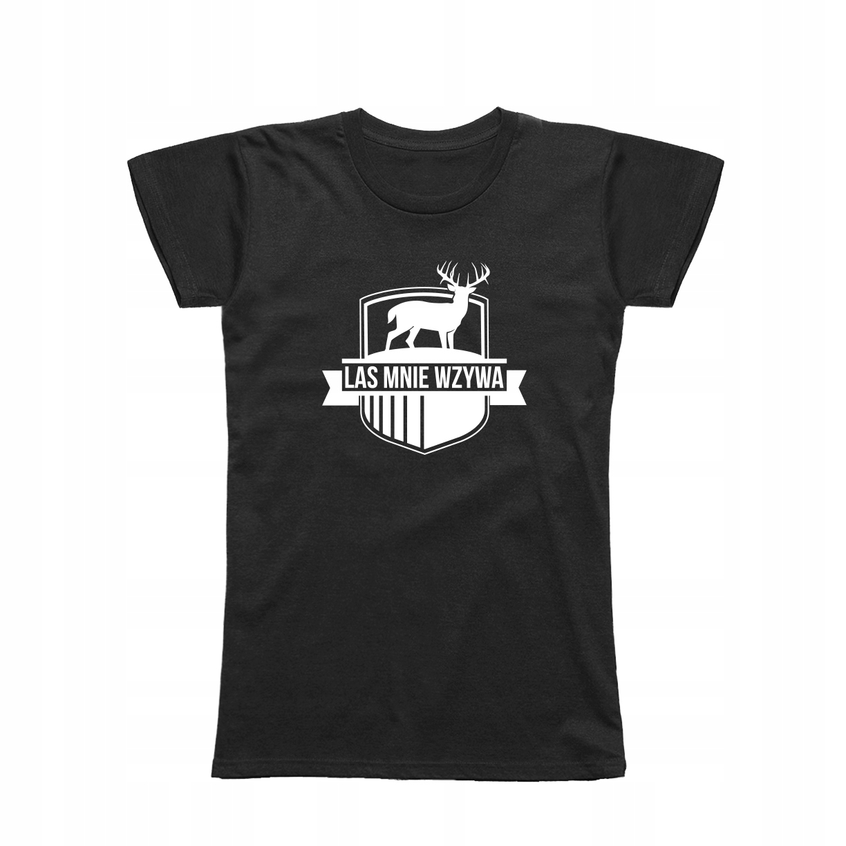 

L - Koszulka T-shirt Myśliwski Jeleń Las Wzywa