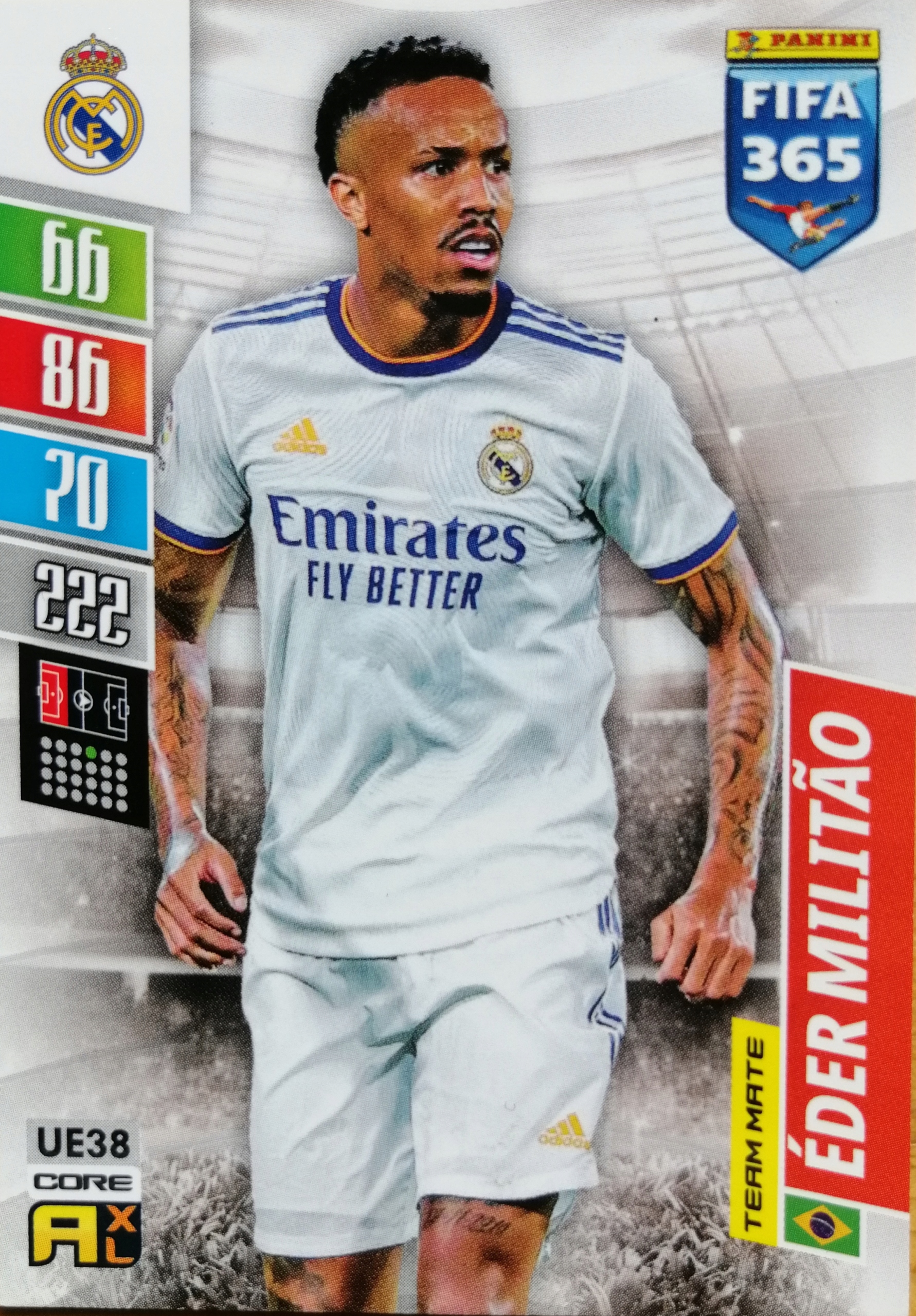 Fifa 365 2022 Update Team Mate UE38 Militao Real