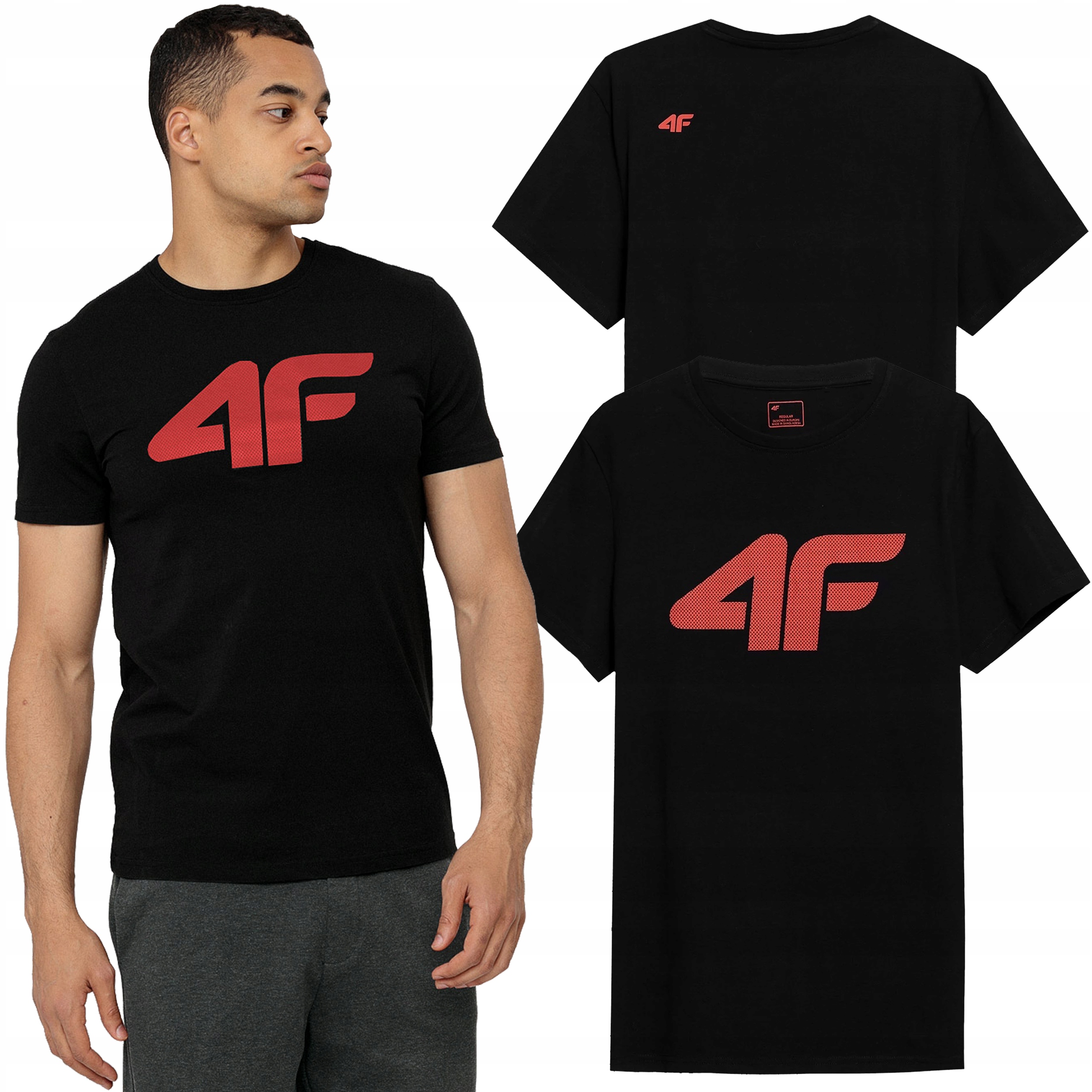 

Koszulka Męska 4F T-shirt Bawełniana Limitowana