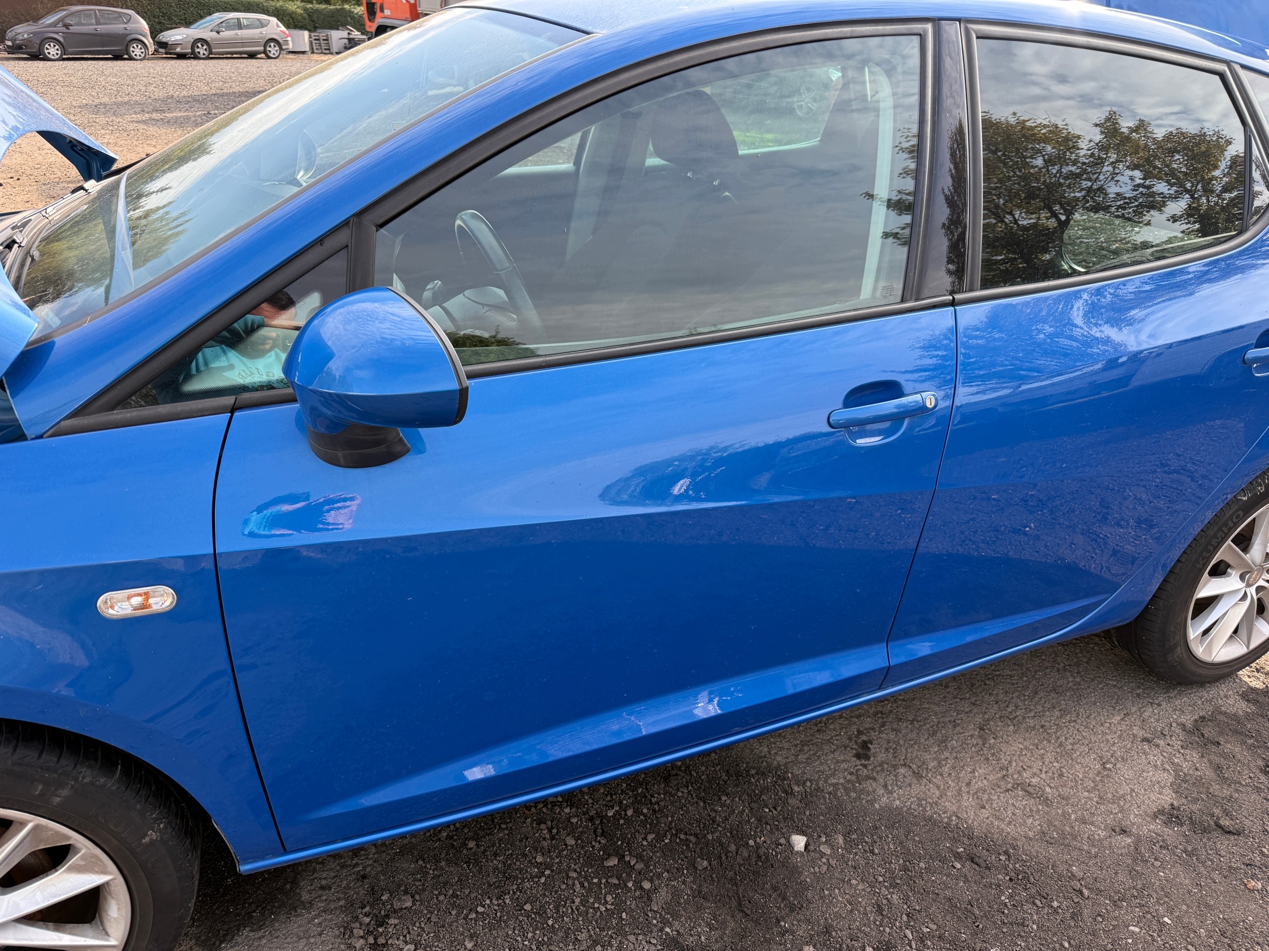 SEAT IBIZA 6J door front front left LZ5F