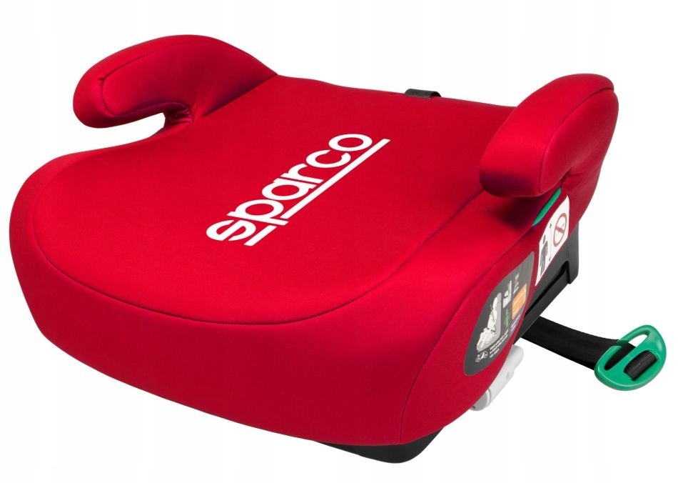 SPARCO FOTELIK SAMOCHODOWY SIEDZISKO PODSTAWKA SK100i isofix i-Size Red
