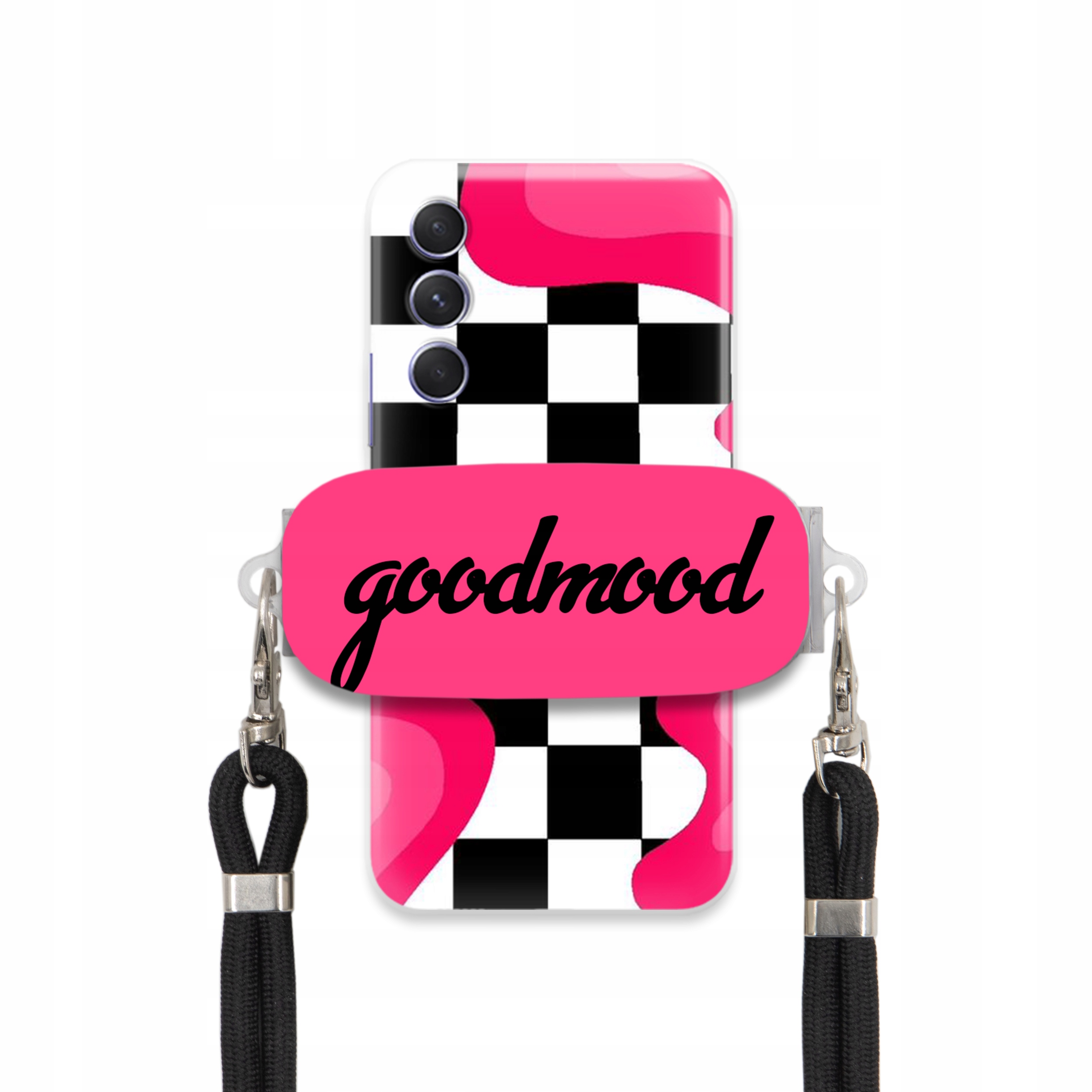 Pouzdro Pro Samsung M54 5G Sada Pouzder Držák Na Vodítko Černá For Teen Splash