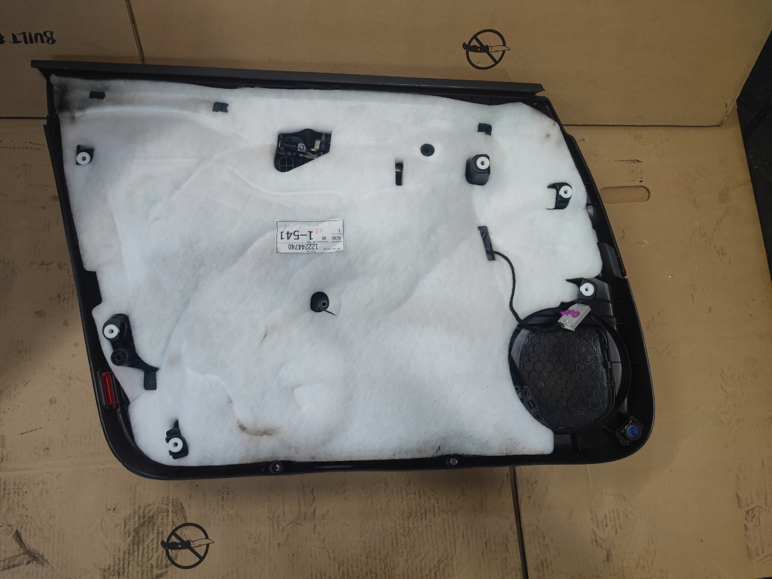 AUDI A3 8P LIFT SPORTBACK upholstery side door right front leather