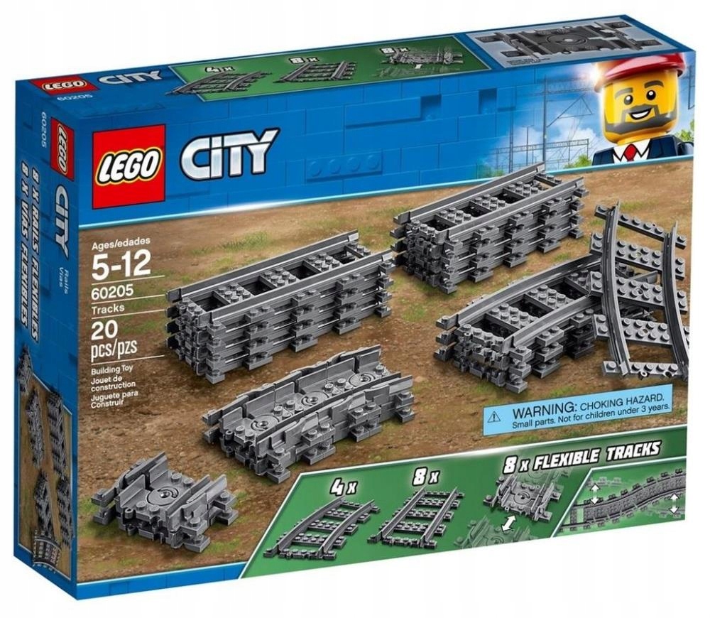 Lego(r) Město 60205 Koleje