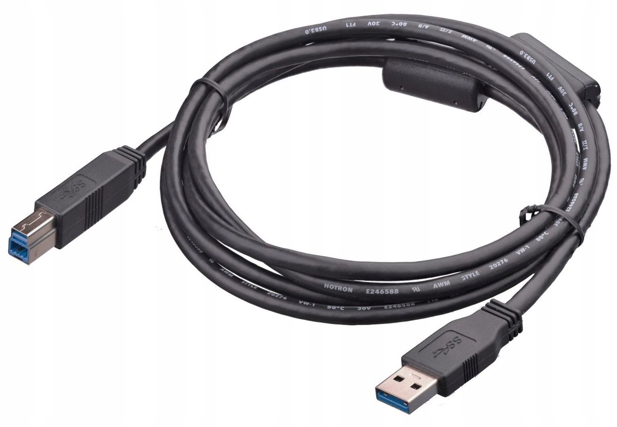 

Usb 3.0 Kabel Hp do dysków drukarki A(m)-B(m)