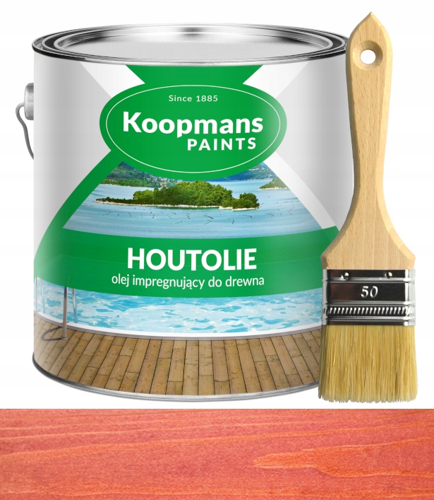Koopmans Houtolie Olej ze dřeva, terasy 2,5 l Hruška