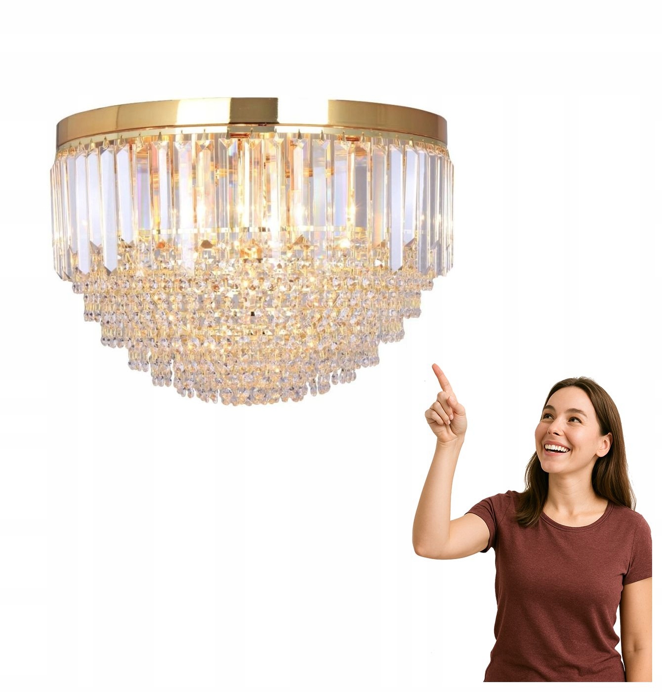 Stropná lampa Charlotte FC19003/7 Zuma Line