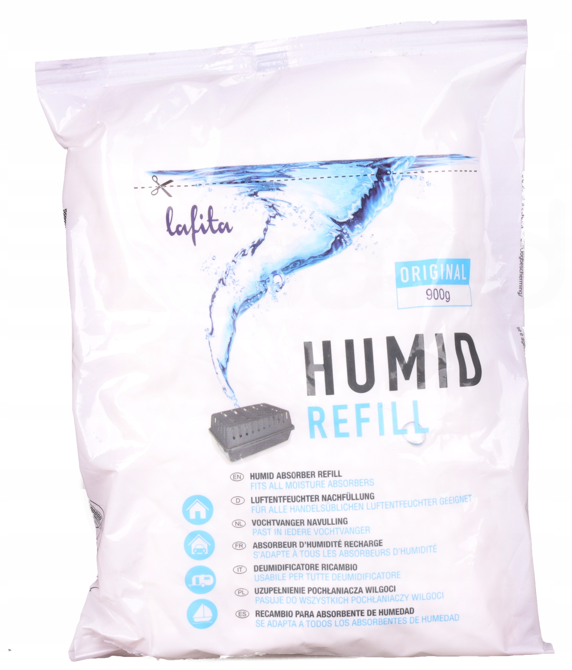 

Wkład Zapas Do Pochłaniacza Wilgoci Lafita 900 g