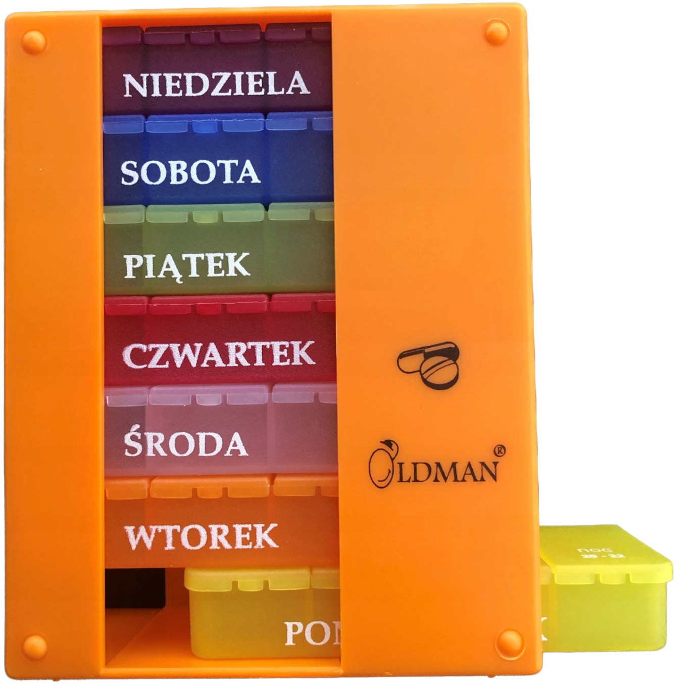 

Pojemnik Na Lekarstwa Organizer kasetka 7dni 4pory