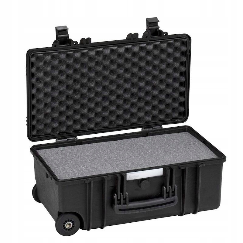 Explorer 5122 Black kufr (52x28x22 cm, PreCubed molitan/kolečka/madlo, 7kg)