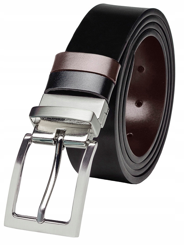 

Skórzany Szeroki Pasek Damski Spodni Klamra P3 80