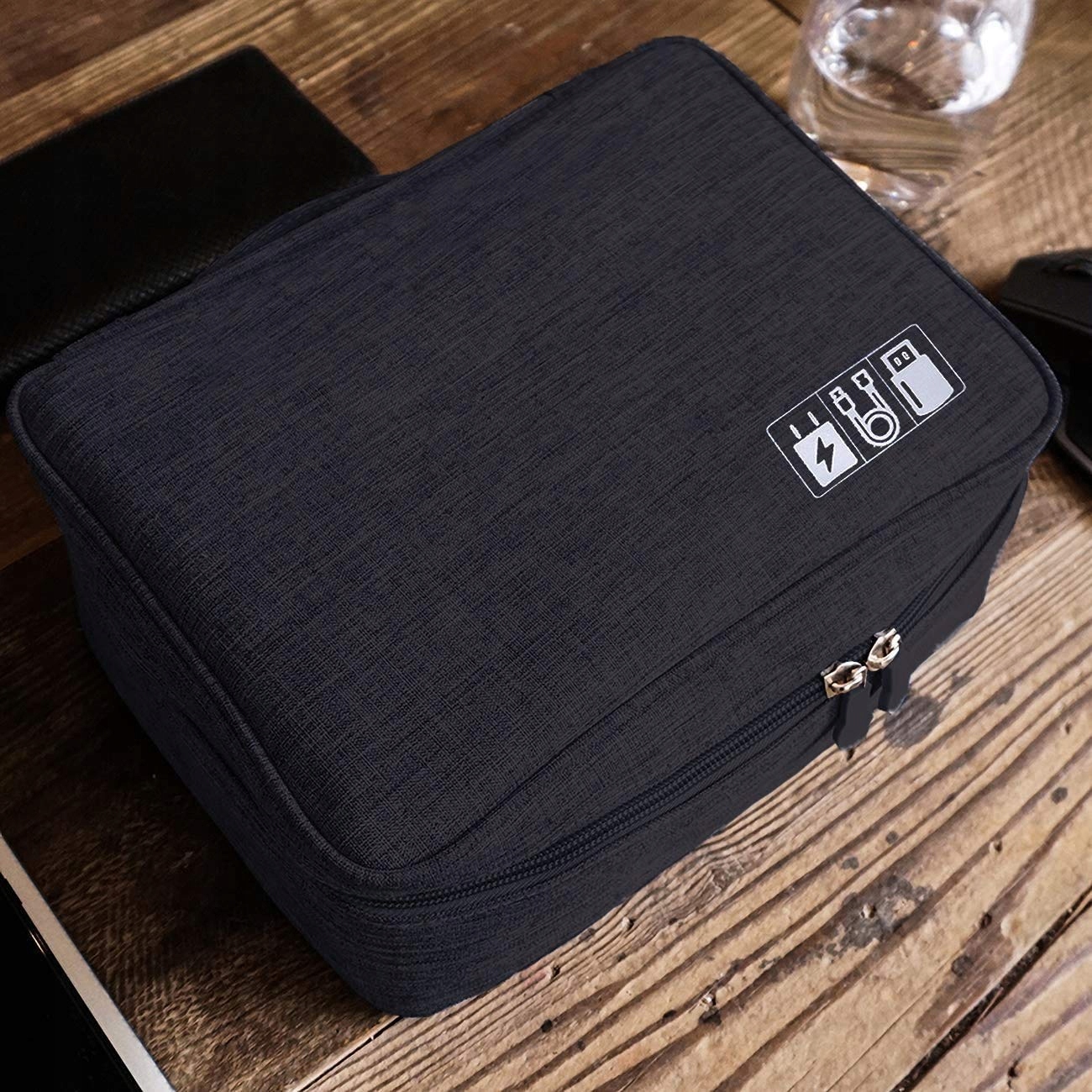 POKROWIEC ETUI ORGANIZER na Kable DYSK Zewnętrzny Twardy SSD PENDRIVE USB C Producent Inna