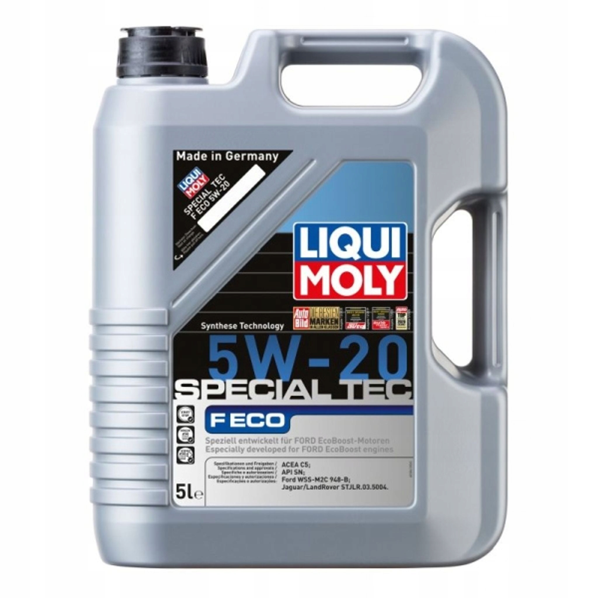 Olej Liqui Moly 5V20 5L Synt. Special Tec F Eco WSS-M2C 948-B Liqui Moly