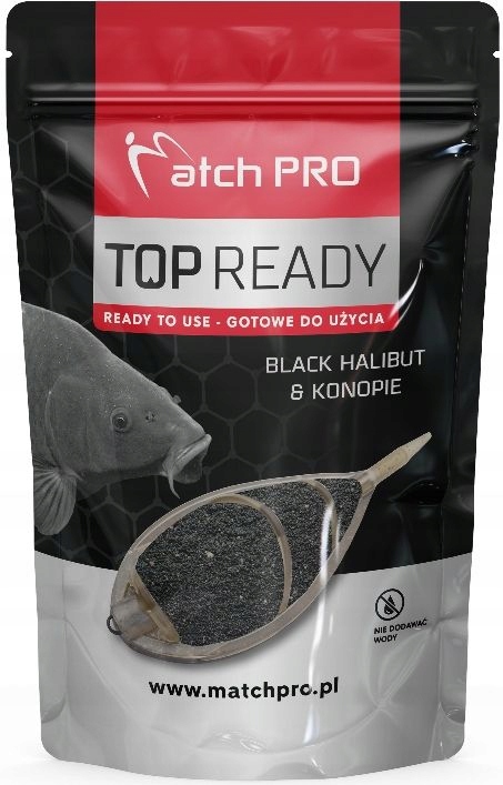 Zanęta Match Pro Ready Methodmix Halibut Konopie