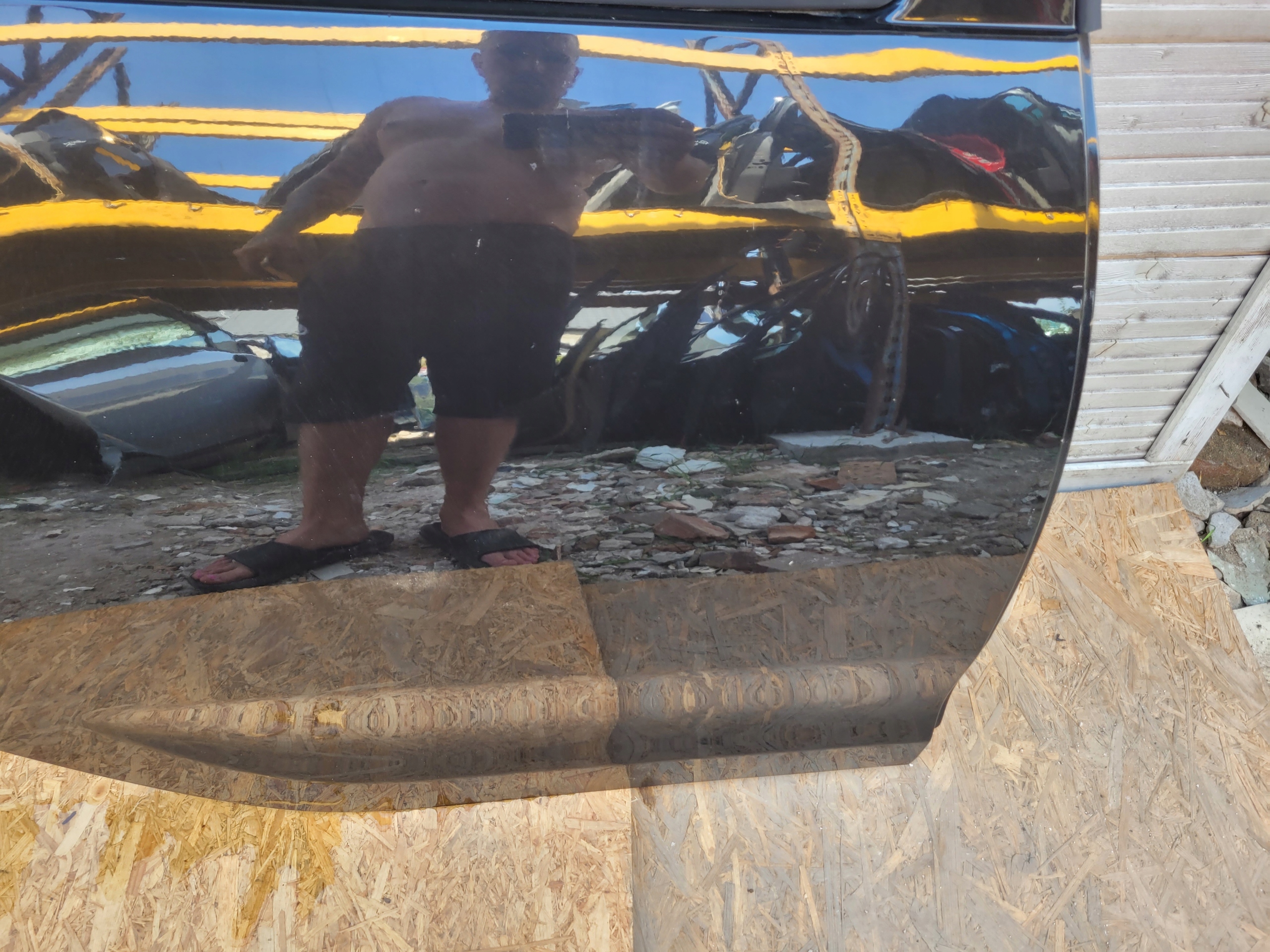 door rear. rear part right DACIA SANDERO II
