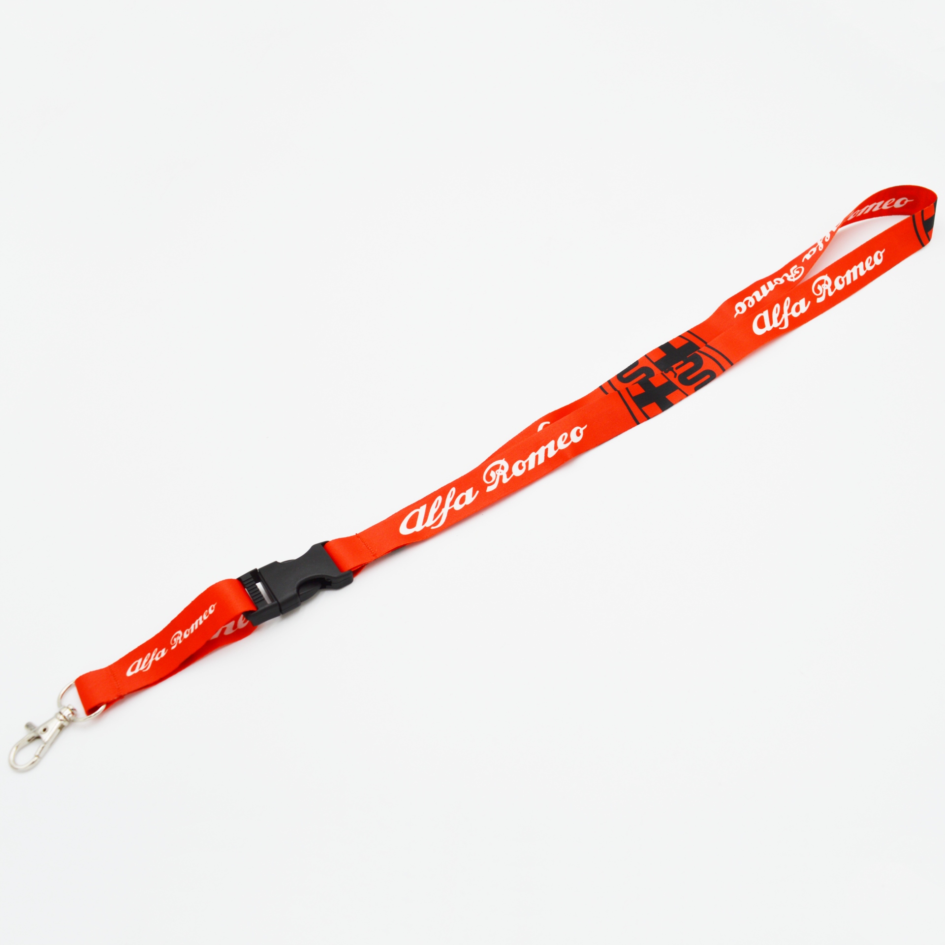 Smycz smycze do kluczy ALFA ROMEO czerwona Stan opakowania oryginalne
