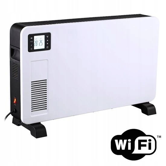 Horkovzdušný konvektor 2300W, WiFi, LCD, ventilátor, časovač
