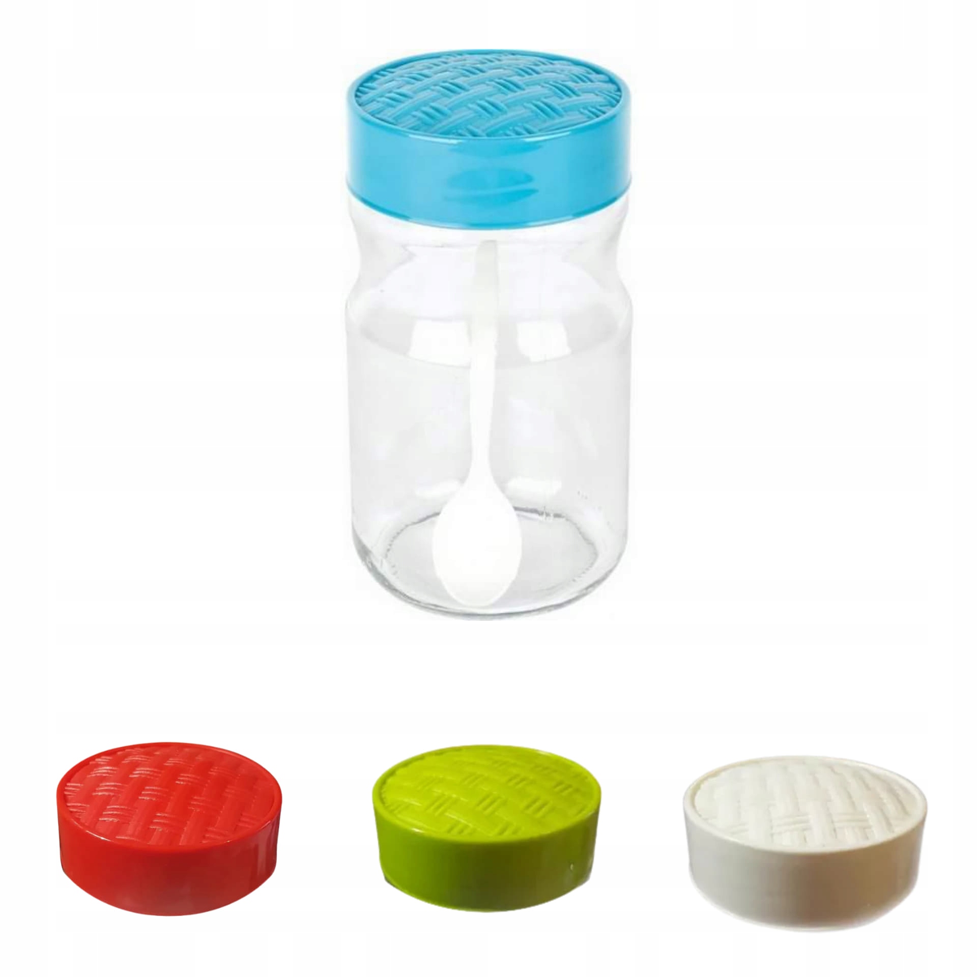 

Słoik Szklany 720 ml Pojemnik Rattan Różne