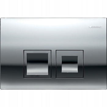 Geberit Ovládacie Tlačidlo Delta 35, Predné, Chróm Lesklý