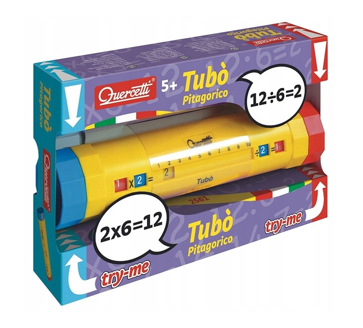

Quercetti Tuba Pitagorasa Do Nauki Tab. Mnożenia