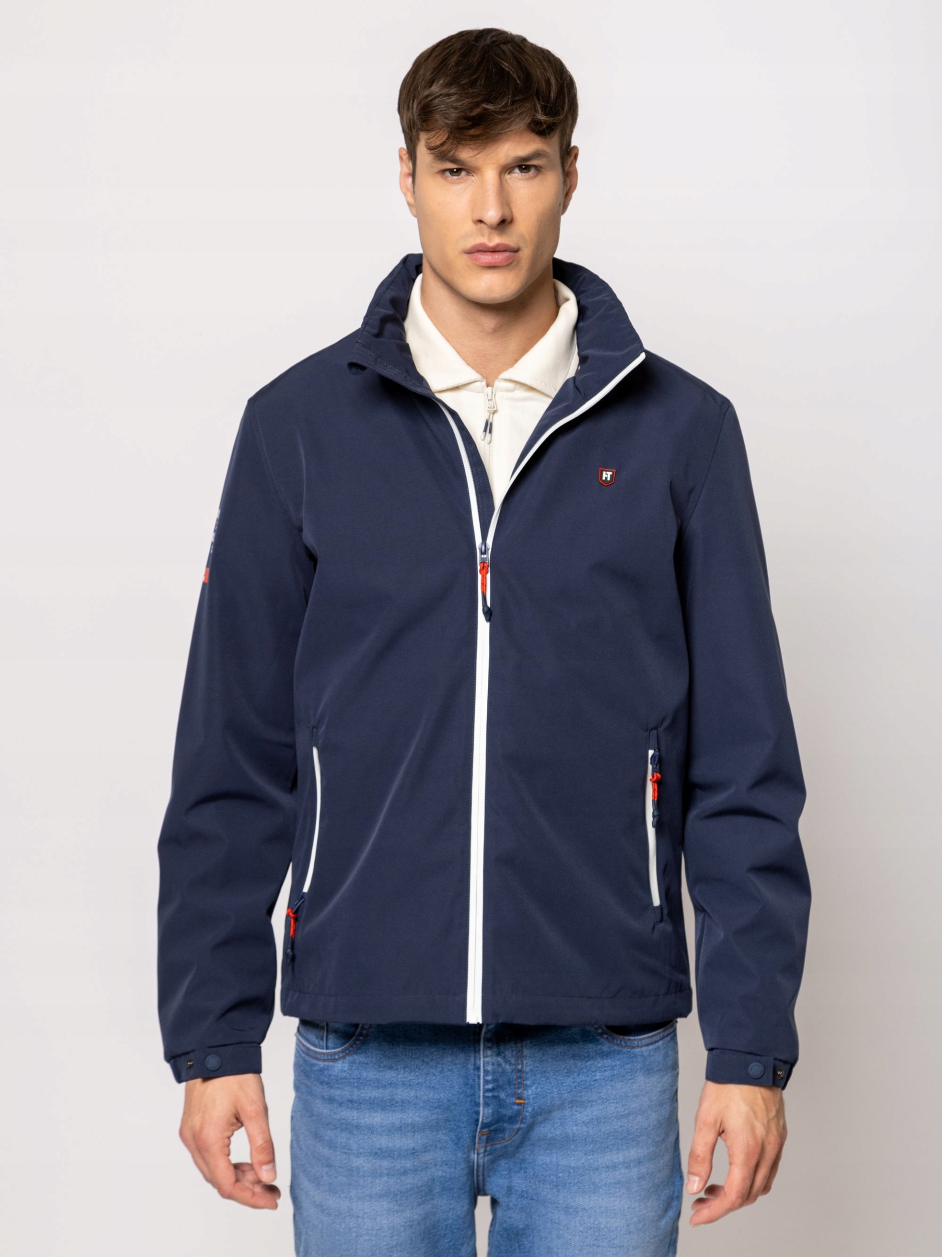 Heavy Tools Pánská Jarní Přechodová Bunda Nion Tmavě Modrá Navy XL