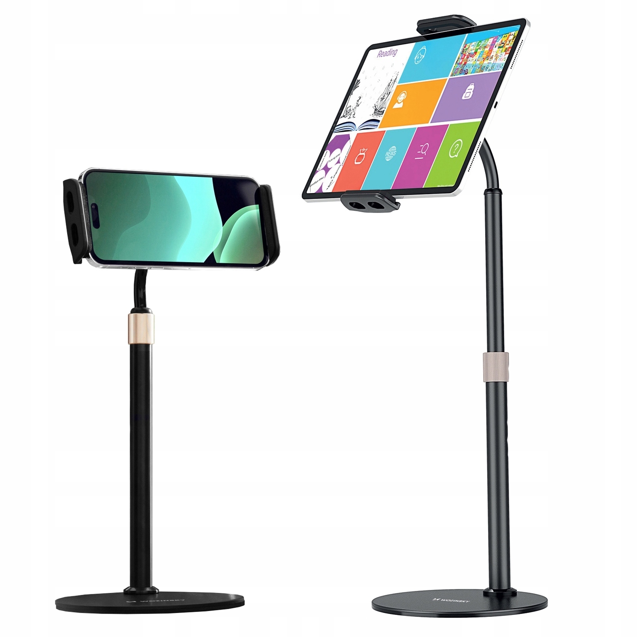 

Stabilny Wysoki Uchwyt Stojak na Tablet Telefon