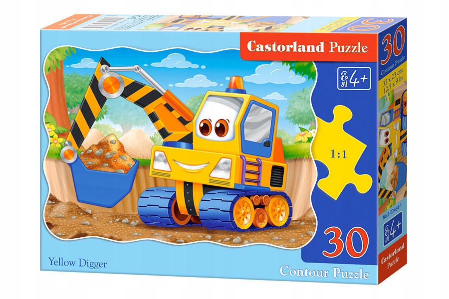 

Puzzle 30 el. Yellow Digger